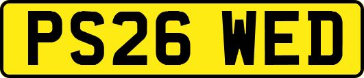 PS26WED