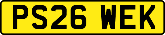 PS26WEK