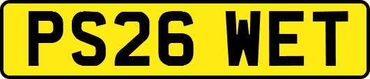 PS26WET