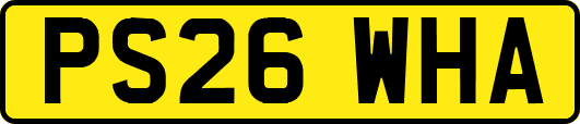 PS26WHA