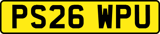 PS26WPU