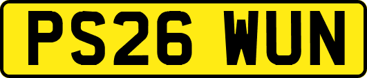 PS26WUN