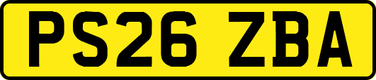 PS26ZBA