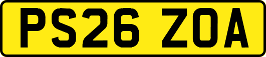 PS26ZOA