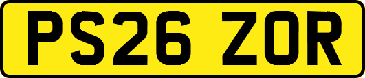 PS26ZOR