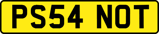PS54NOT