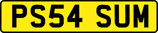 PS54SUM