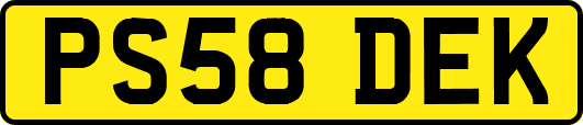 PS58DEK