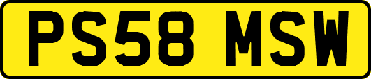 PS58MSW