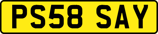 PS58SAY