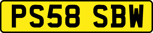 PS58SBW