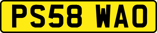 PS58WAO
