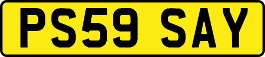 PS59SAY