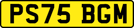 PS75BGM