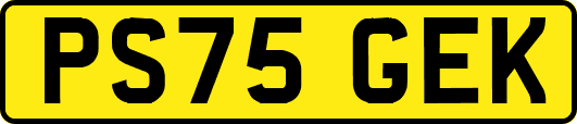 PS75GEK