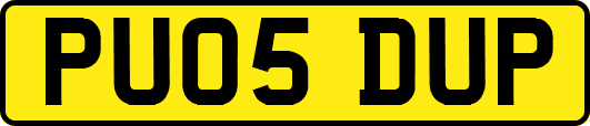 PU05DUP