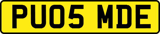 PU05MDE