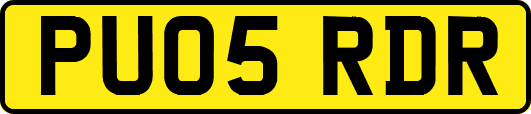 PU05RDR