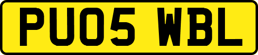 PU05WBL