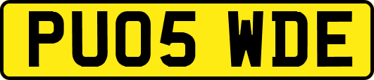 PU05WDE