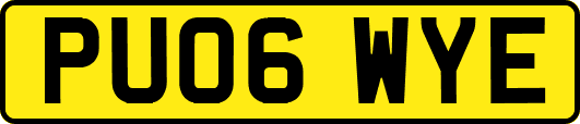 PU06WYE