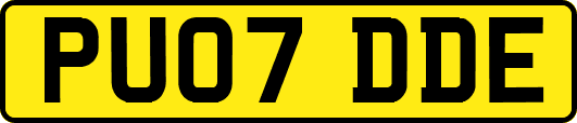PU07DDE