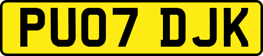 PU07DJK