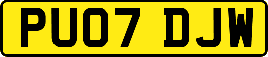 PU07DJW