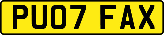 PU07FAX