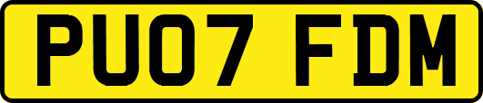 PU07FDM