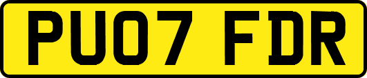 PU07FDR