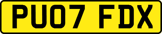 PU07FDX