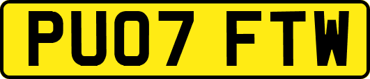PU07FTW