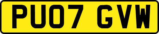 PU07GVW