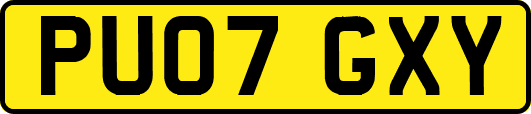 PU07GXY
