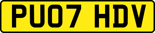 PU07HDV