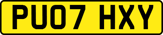 PU07HXY