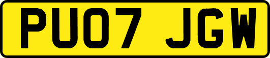 PU07JGW
