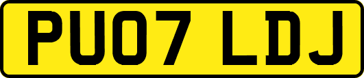 PU07LDJ
