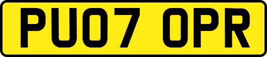 PU07OPR
