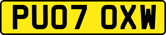 PU07OXW