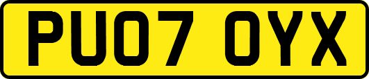 PU07OYX