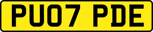 PU07PDE