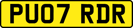 PU07RDR