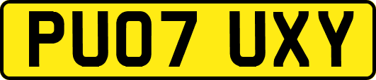 PU07UXY