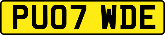 PU07WDE