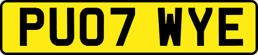 PU07WYE