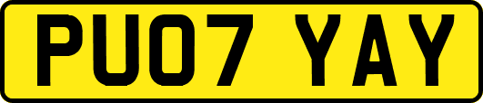 PU07YAY