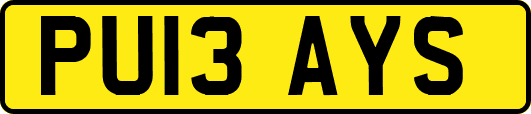 PU13AYS