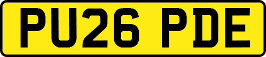 PU26PDE